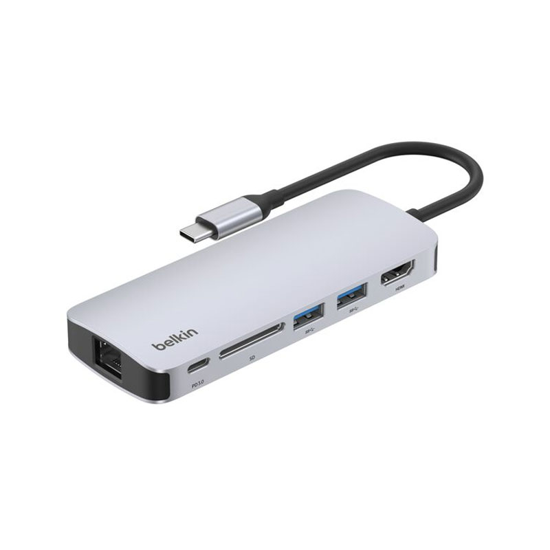 Belkin USB-C 6-in-1 Multiport Hub