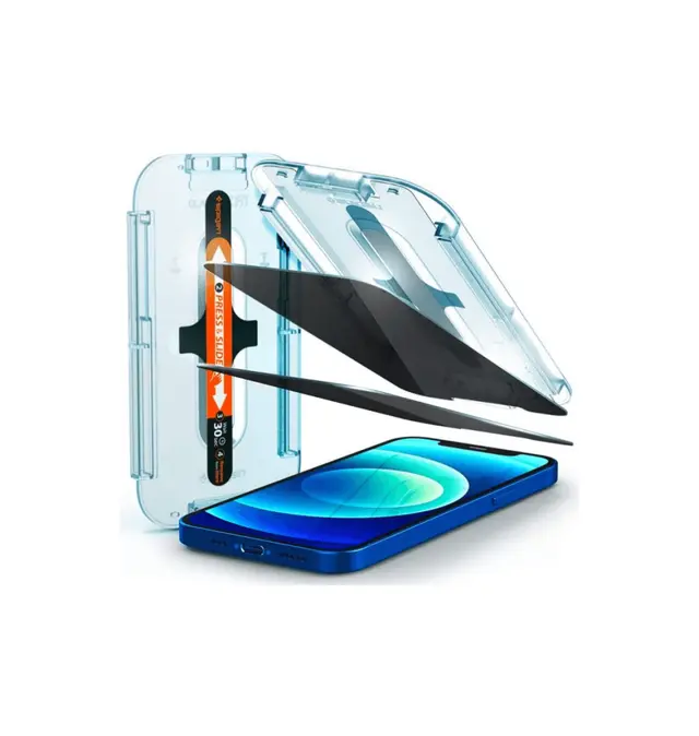 Spigen Glas tR EZ Fit Full Cover Screen Protector clone for iPhone 15 Series